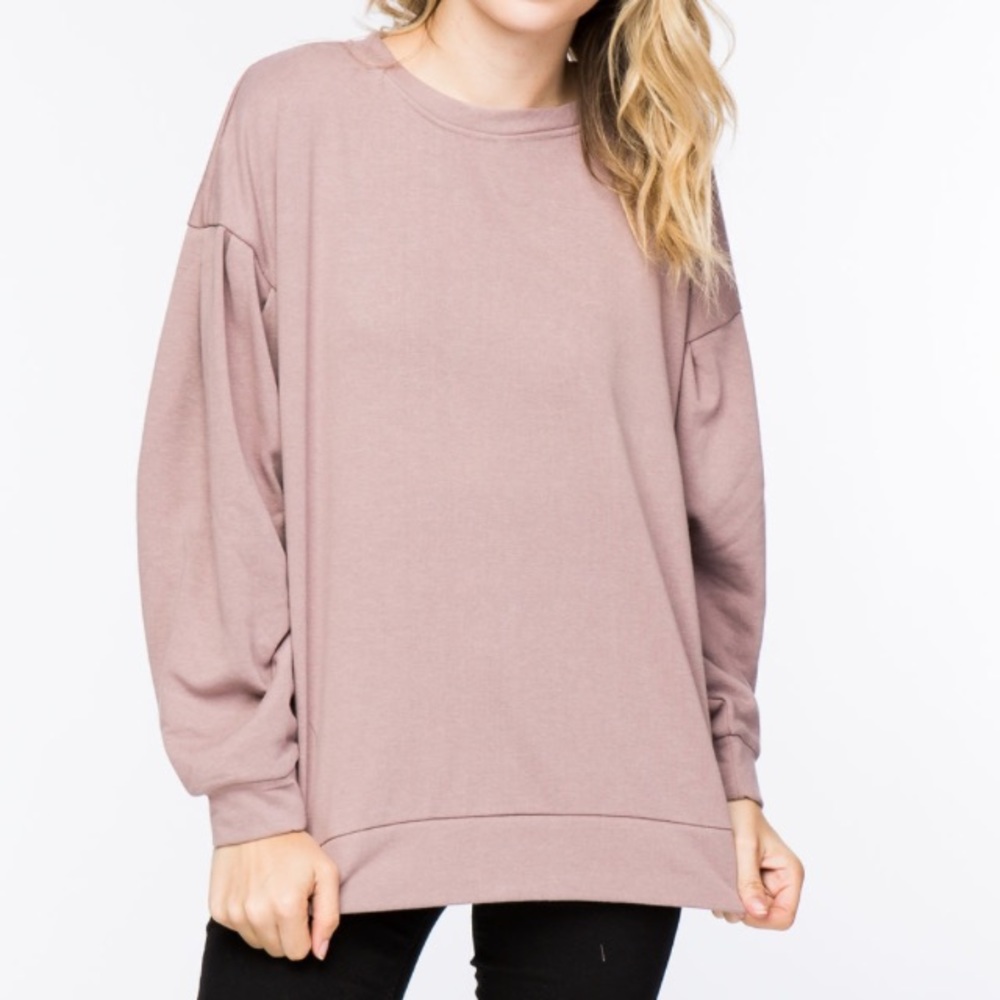 Timing Lace Back Sweater